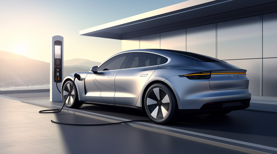 Auto mit neuer Energie